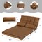6-Position Foldable Floor Sofa Bed with Detachable Cloth Cover